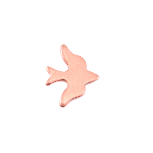 Charms & Solderable Accents Copper Sparrow Solderable Accent, 24g - Pack of 5